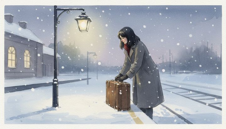 Пример кадра раскадровки — Акварель
